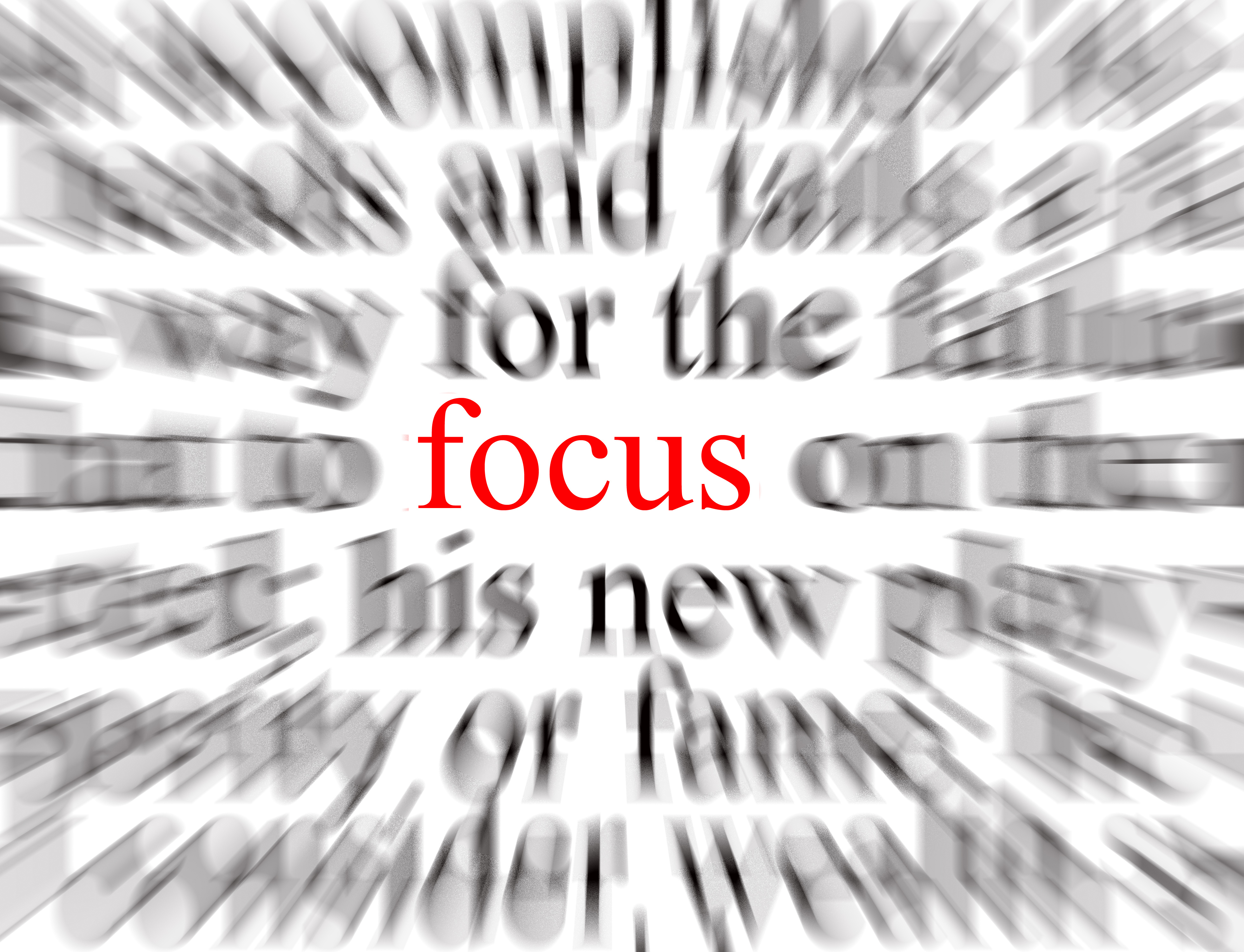 Focus and open the doors of success for yourself !